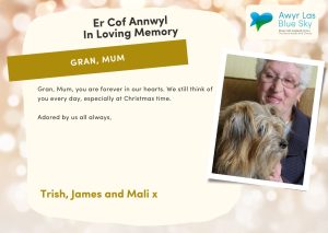 Er Cof Annwyl / In Loving Memory